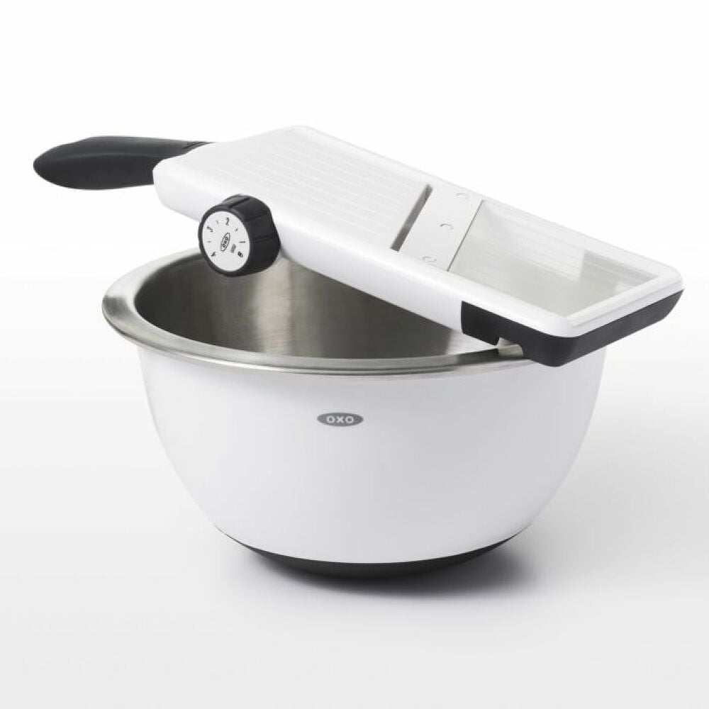 Large Adjustable Hand-Held Mandoline Slicer Q6