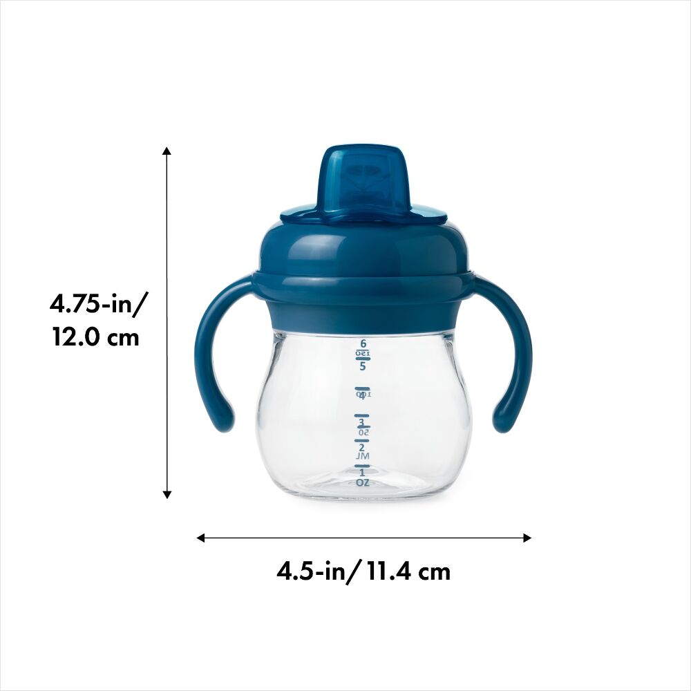 Transitions 6 Oz Soft Spout Sippy Cup with Removable Handles U3