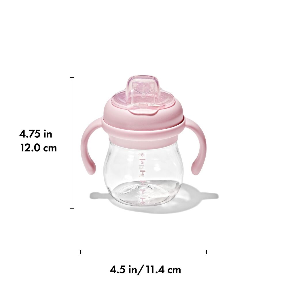 Transitions 6 Oz Soft Spout Sippy Cup with Removable Handles U3