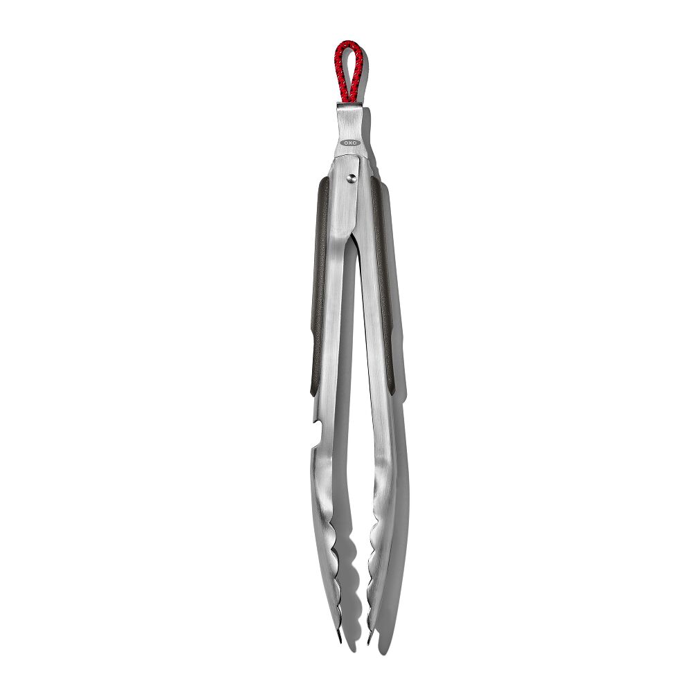 OXO Outdoor 10.5in Camp Stove Tongs with Bottle Opener Z1