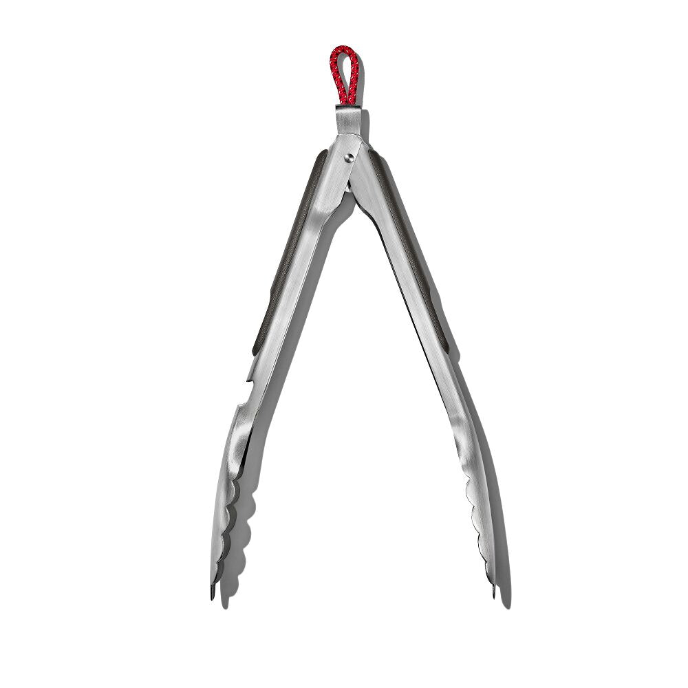OXO Outdoor 10.5in Camp Stove Tongs with Bottle Opener Z1
