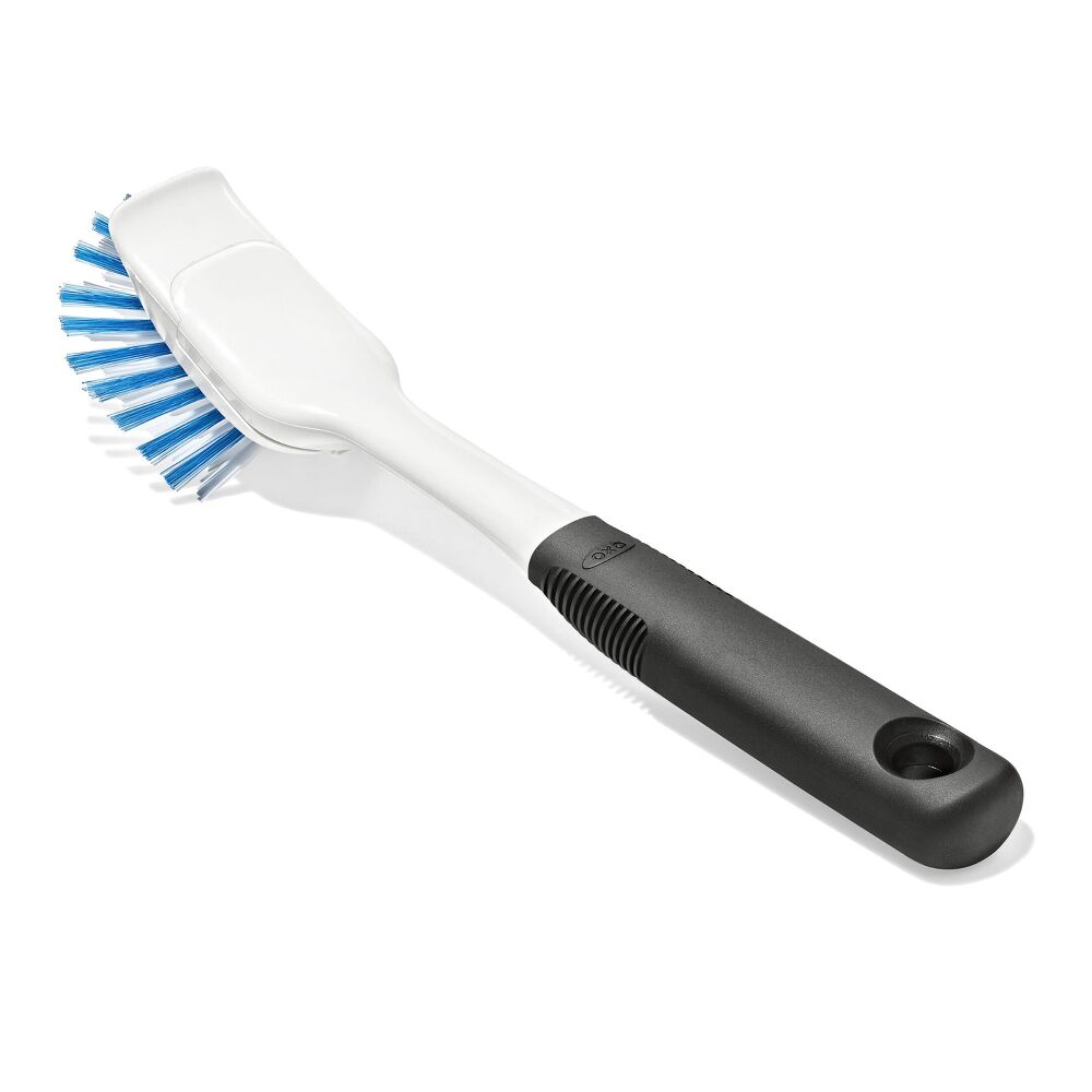 Nylon Bristle Dish Brush with Refills A2