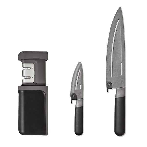 3-Piece Knife & Sharpener Set R2