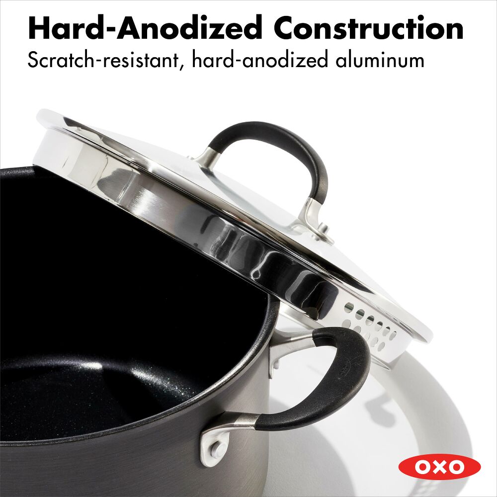 Non-Stick 6-Quart Stock Pot with Lid F2