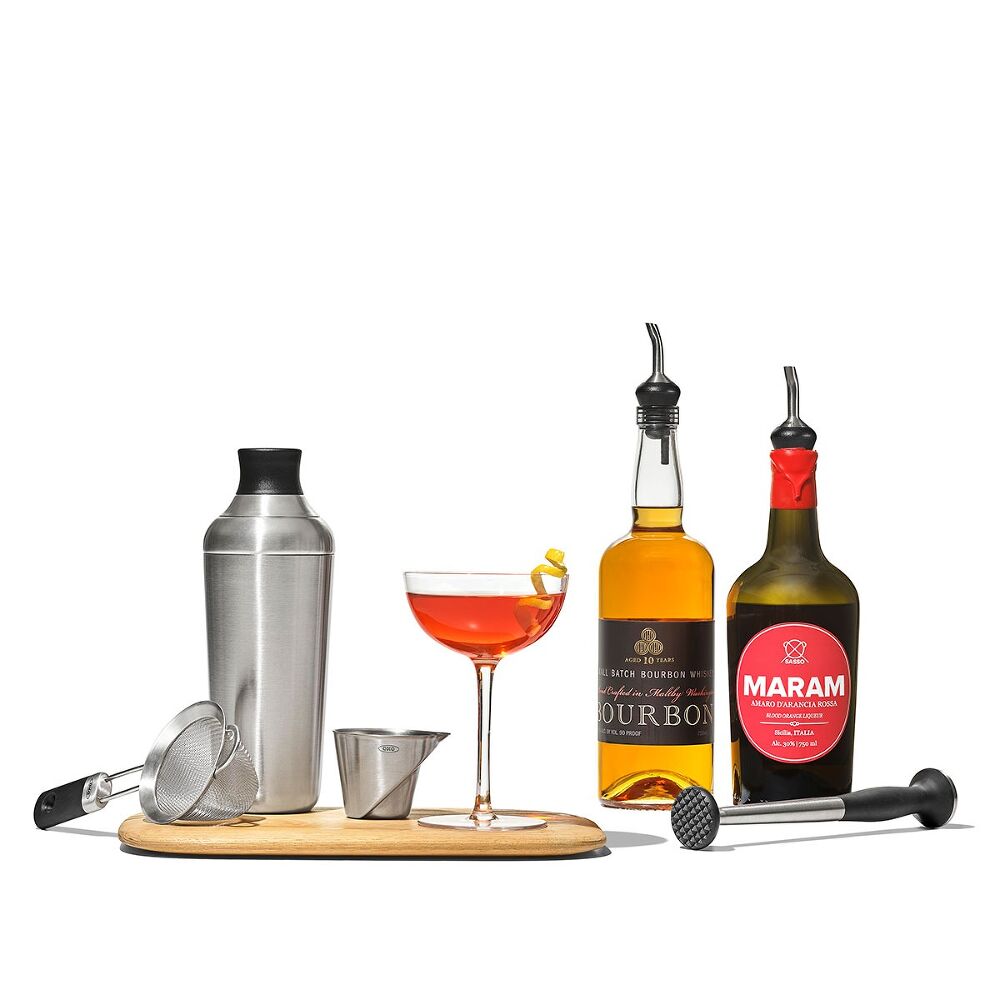Steel 6-Piece Barware Set P0