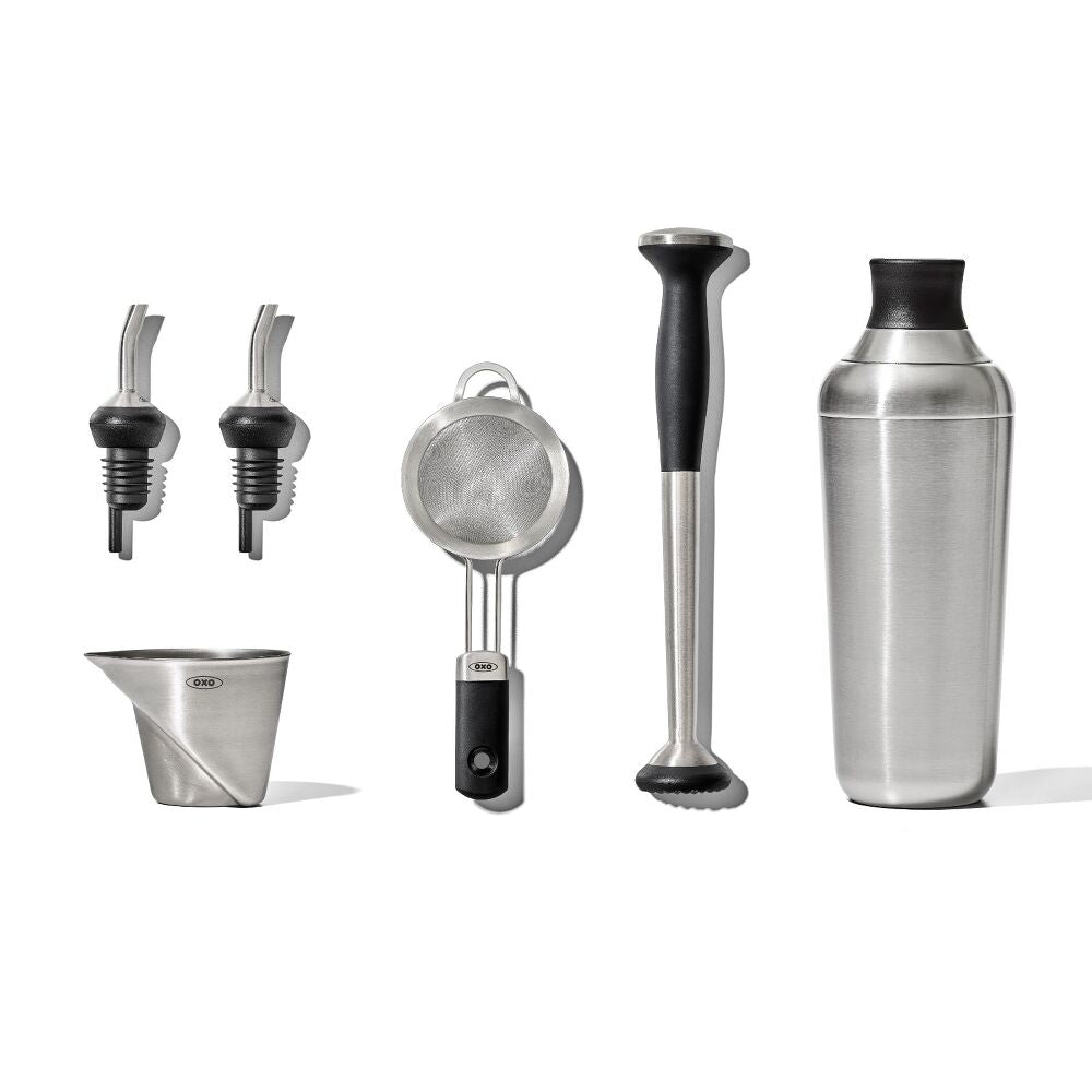 Steel 6-Piece Barware Set S3