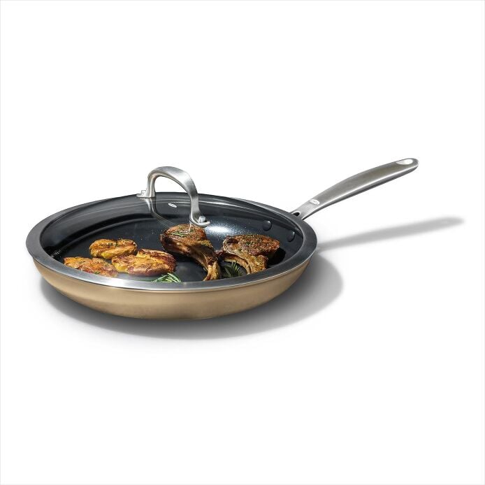 OXO Enhanced Non-Stick 12-Inch Frypan with Lid H7