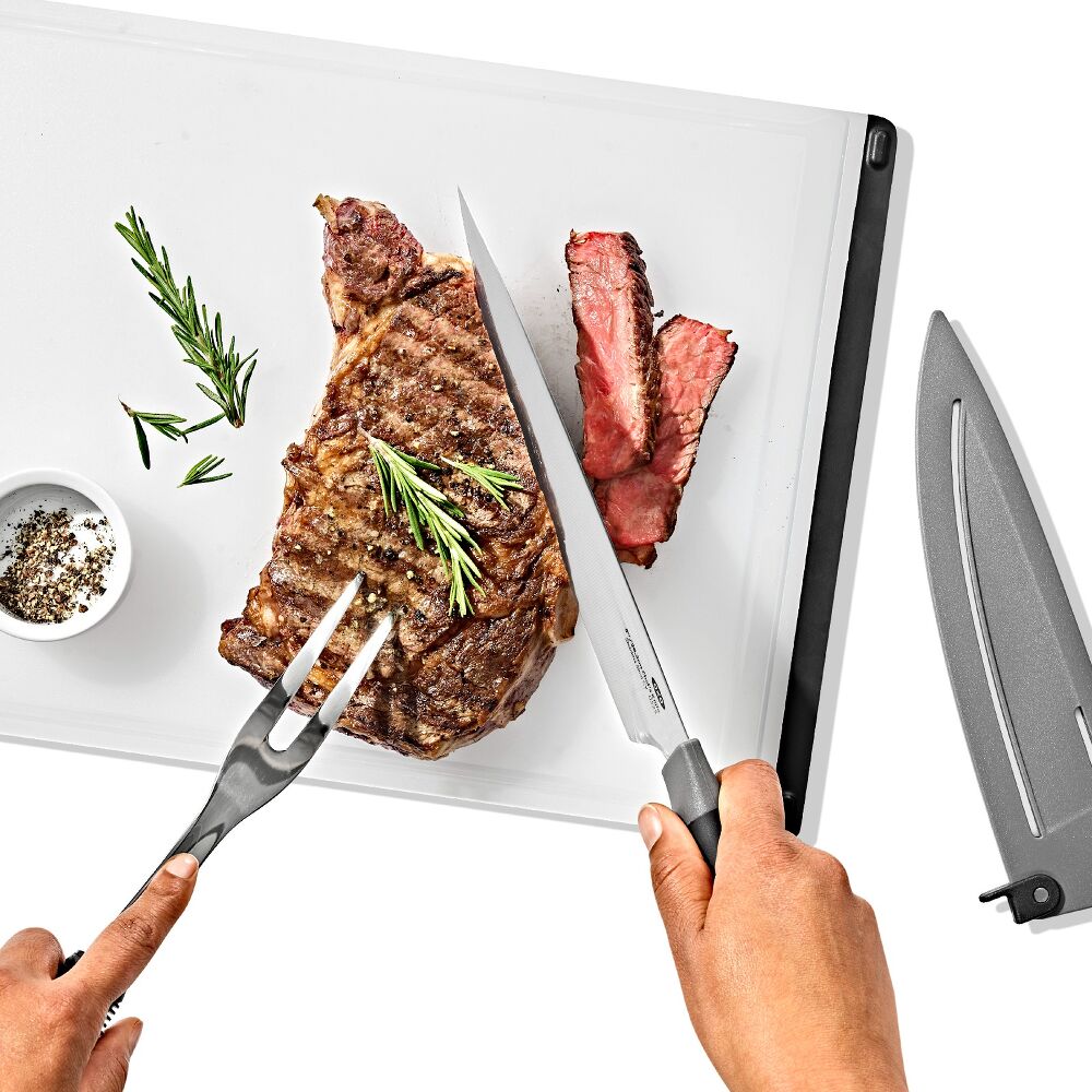 8 in Chefs Knife with Locking Sheath E9