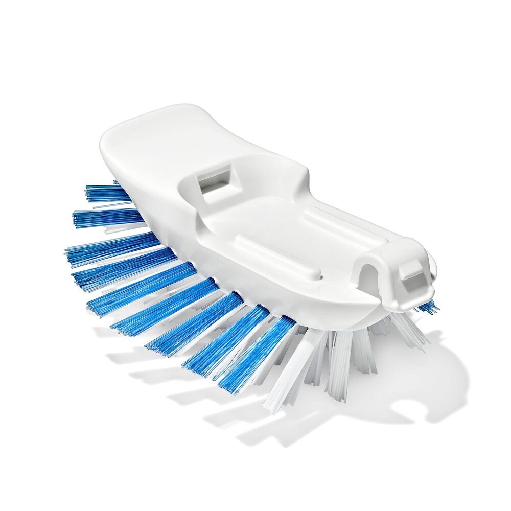 Nylon Bristle Dish Brush with Refills A2