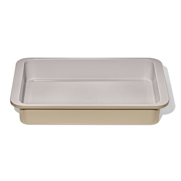 Non-Stick Pro Ceramic Coated Metal Bakeware 9" x 13" Cake Pan I7