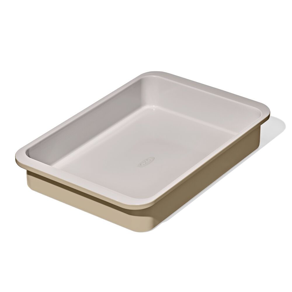 Non-Stick Pro Ceramic Coated Metal Bakeware 9" x 13" Cake Pan I7