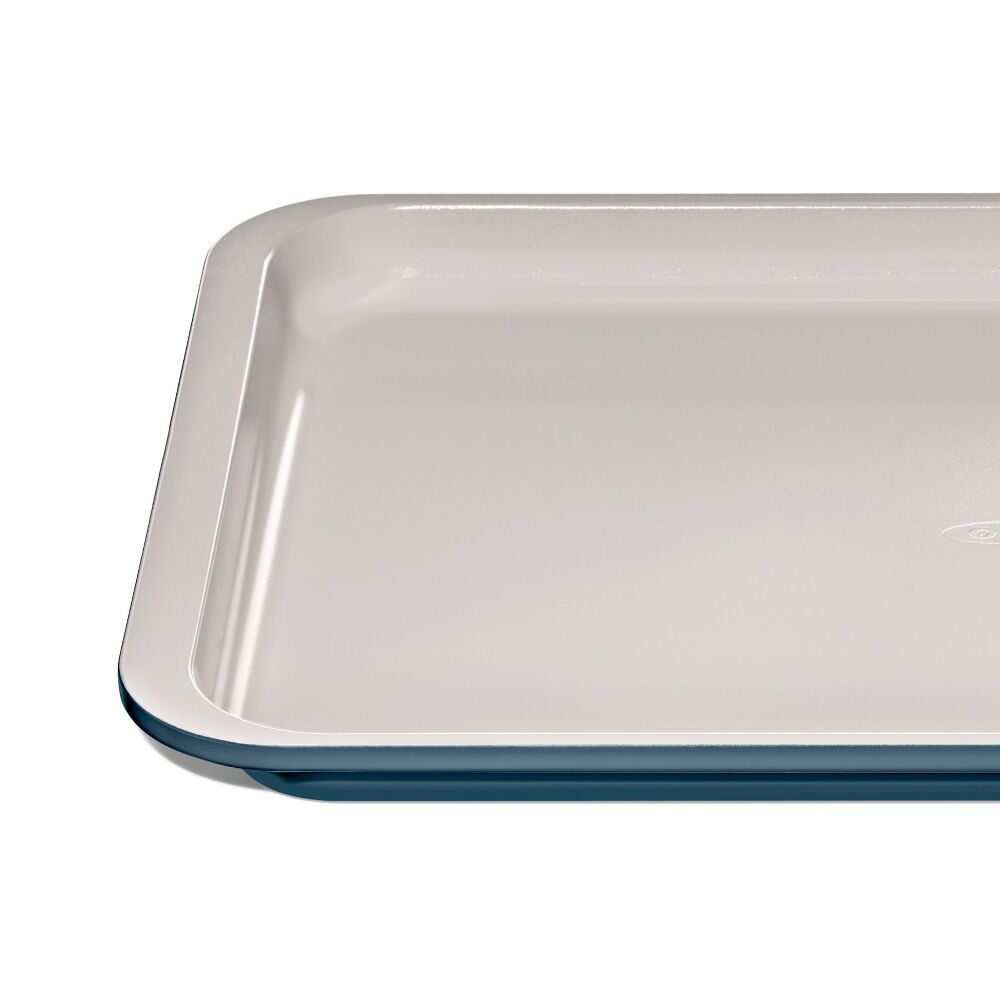 Non-Stick Pro Ceramic Coated Metal Bakeware Half Sheet Pan I8
