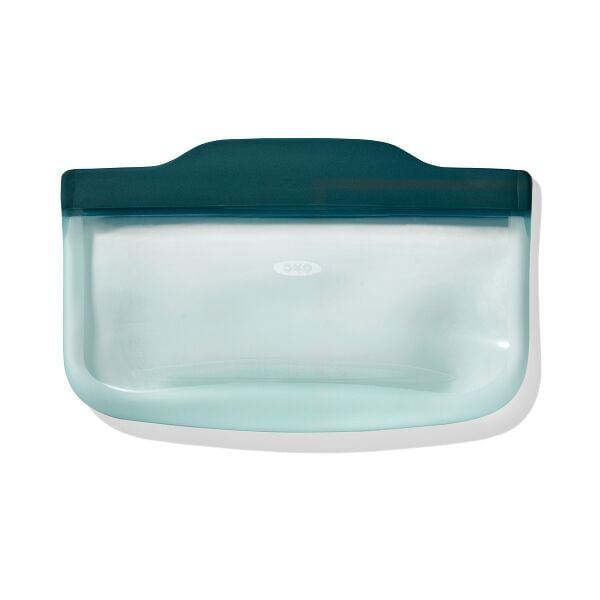 Silicone Reusable Bag - Snack Bag (12 oz) - Lagoon Q9