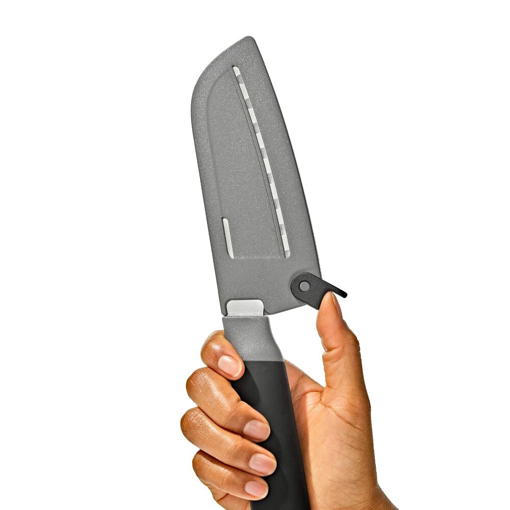 5 in Santoku Knife with Locking Sheath J6
