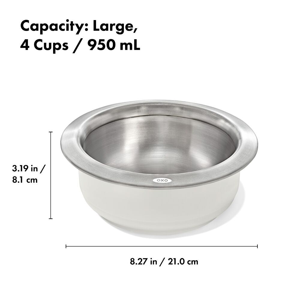OXO Pet Nonslip Bowl - Large, 4 Cups / 950 mL I0