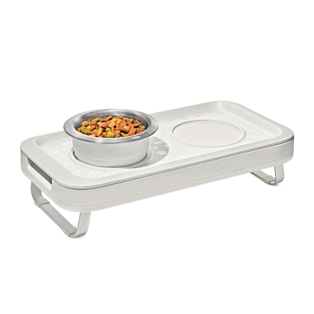 OXO Pet Adjustable Elevated Feeder G5