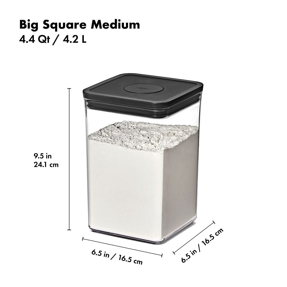 POP Container - Big Square Medium (4.4 Qt/4.2 L) Y9