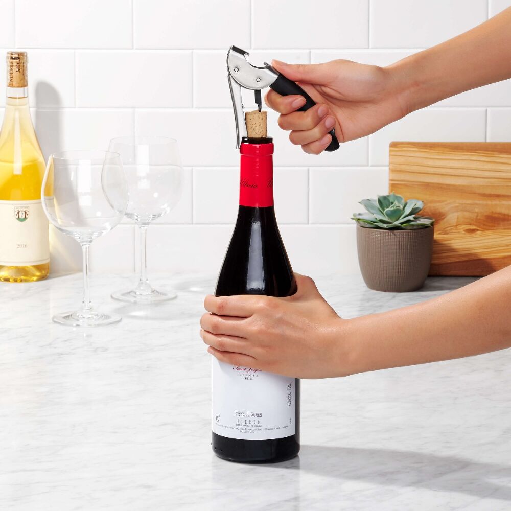 OXO Steel Double Lever Waiter's Corkscrew B5