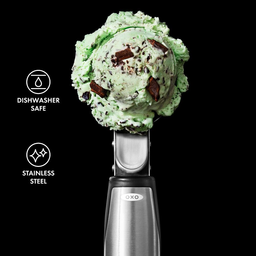 Steel Lever Ice Cream Scoop W8