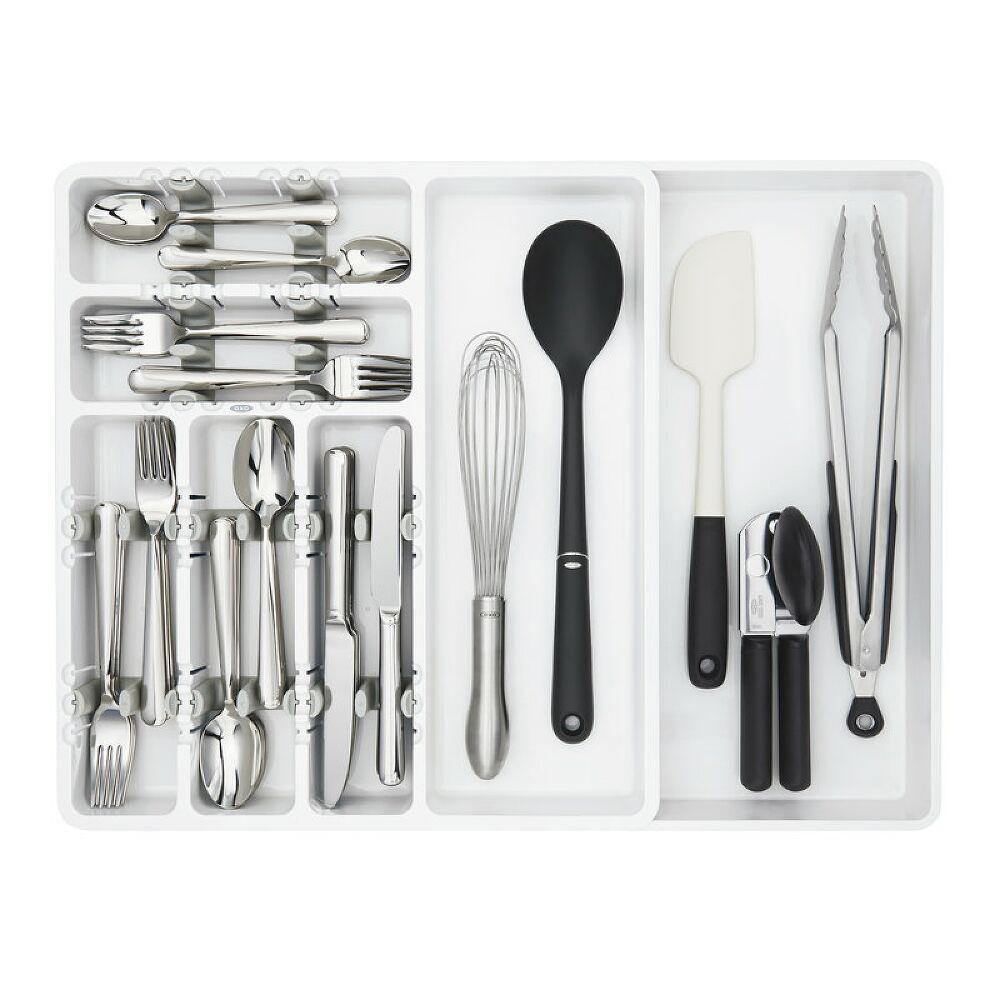 Large Expandable Utensil Organizer I6
