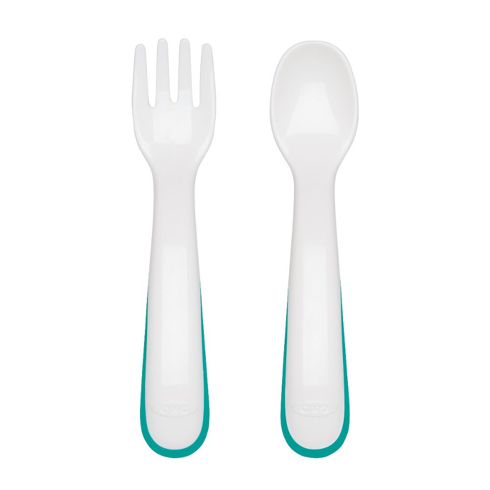 On-the-Go Plastic Fork and Spoon Set with Travel Case C5