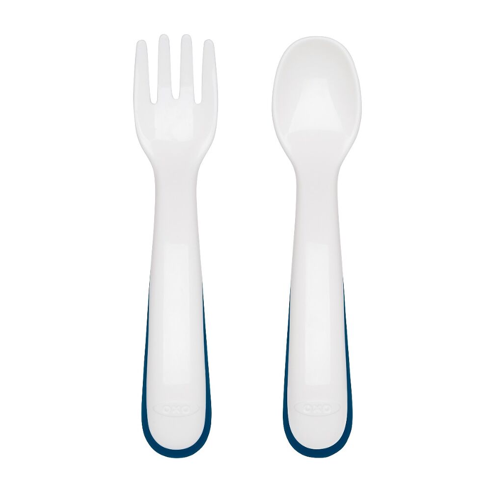 On-the-Go Plastic Fork and Spoon Set with Travel Case F9