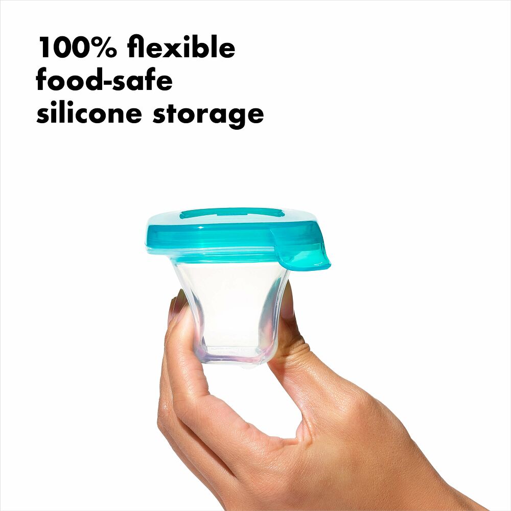 2 oz Baby Blocks™ Silicone Freezer Storage Containers N5