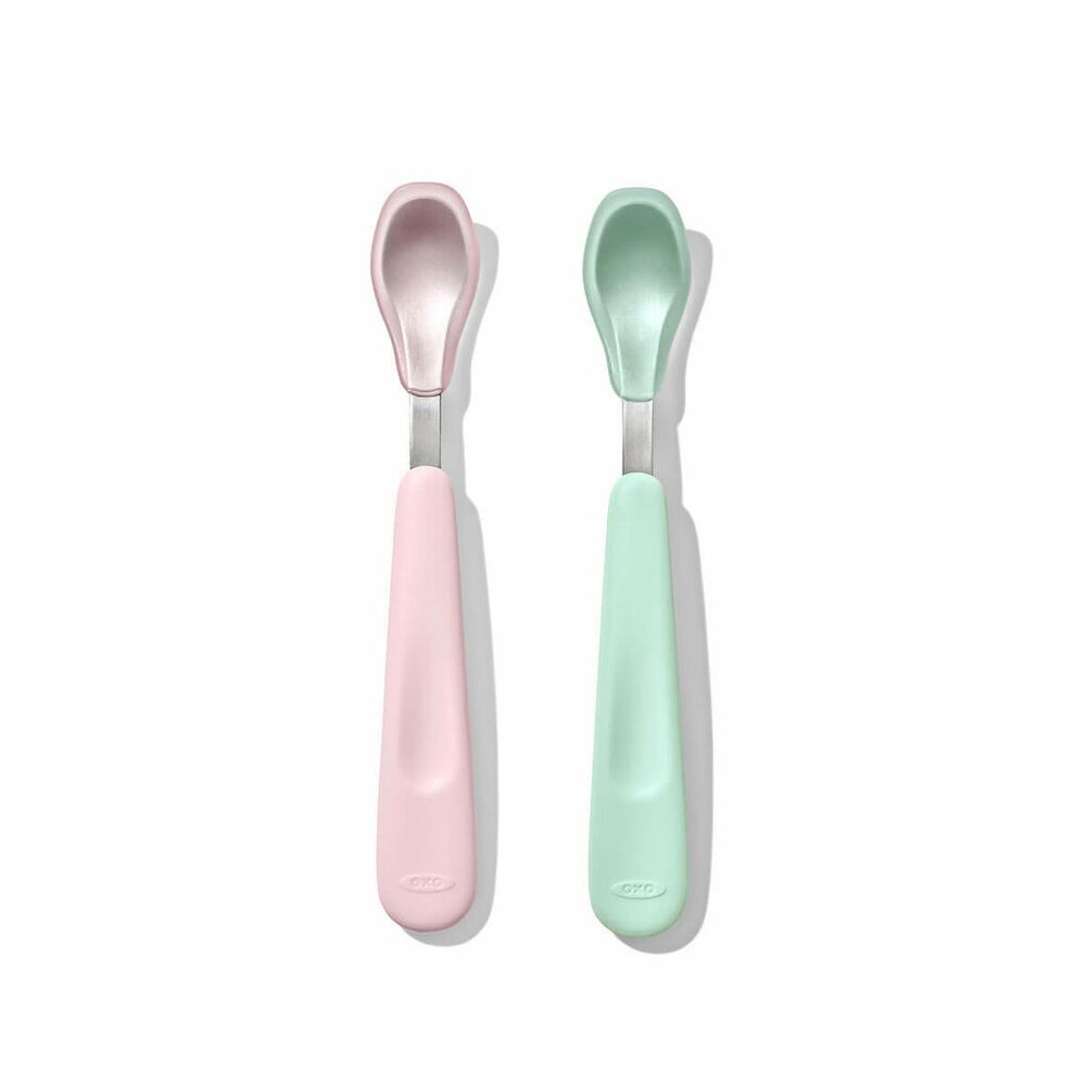 Feeding Spoon Set with Soft Silicone A0