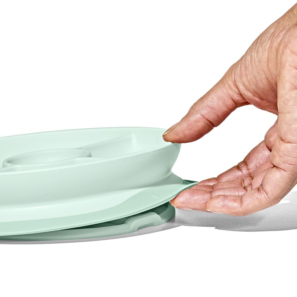 Stick & Stay Suction Divided Plate K6