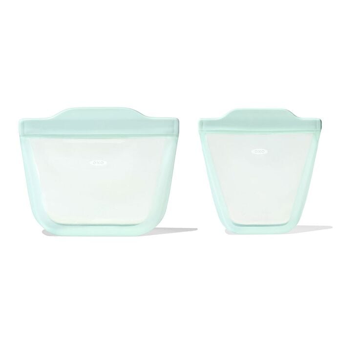 Tot Silicone Reusable Bag - 2-Piece Stand-Up Cup Set K7