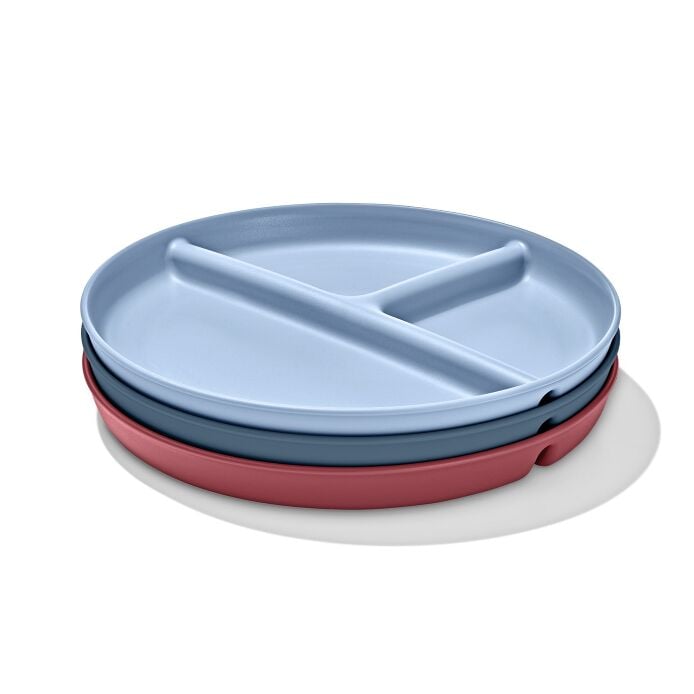 Stackable Divided Plates Set - 3 Pack E9