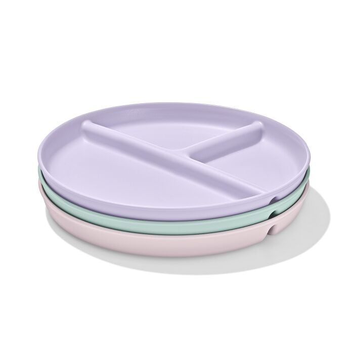 Stackable Divided Plates Set - 3 Pack E9