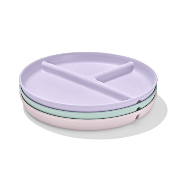 Stackable Divided Plates Set - 3 Pack E9