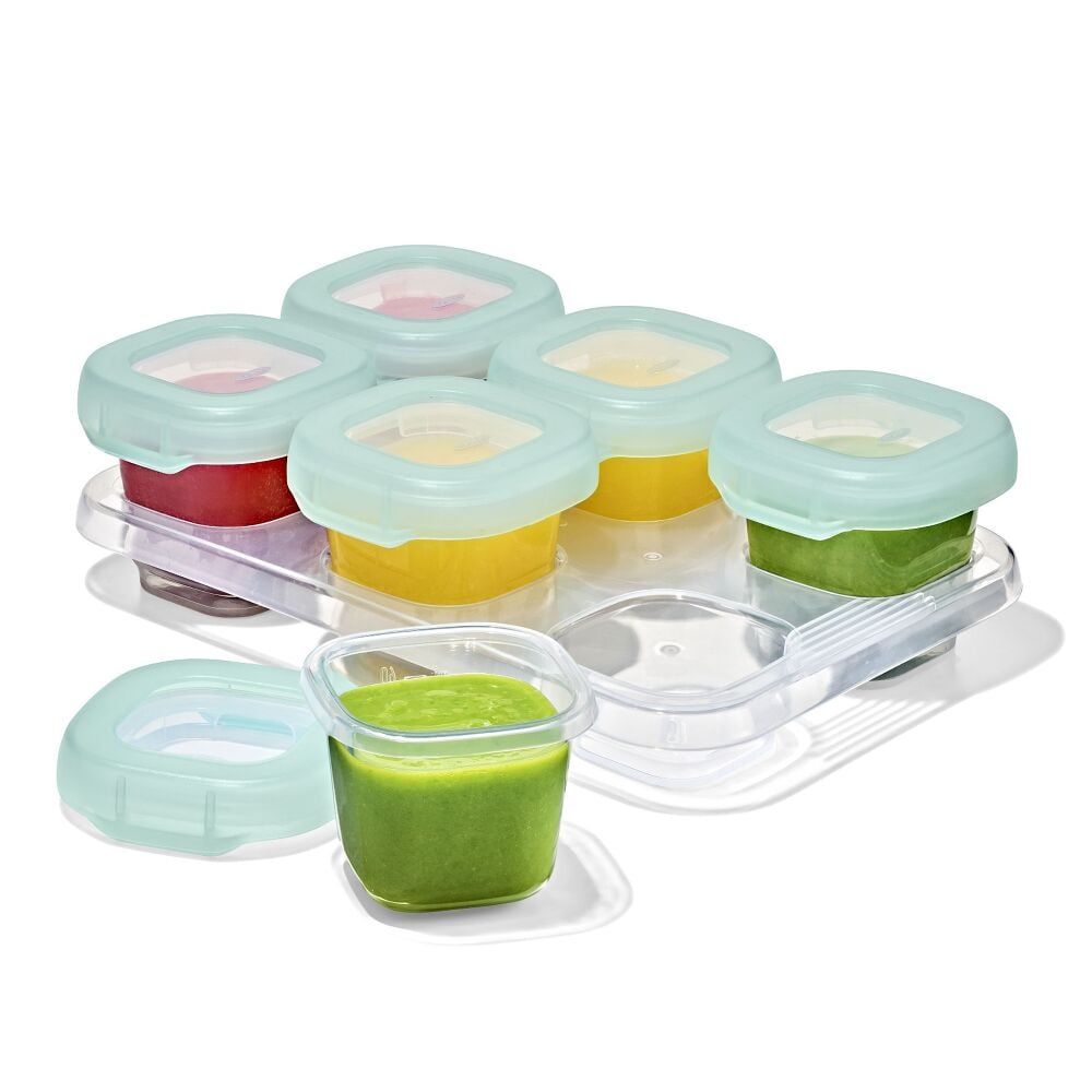 Baby Blocks Food Storage Containers (2 oz) - Opal L9