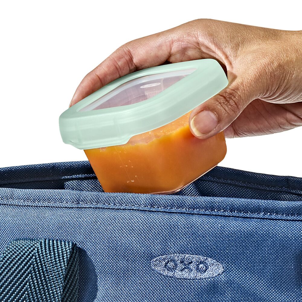 Baby Blocks Food Storage Containers (4 oz) - Opal D6