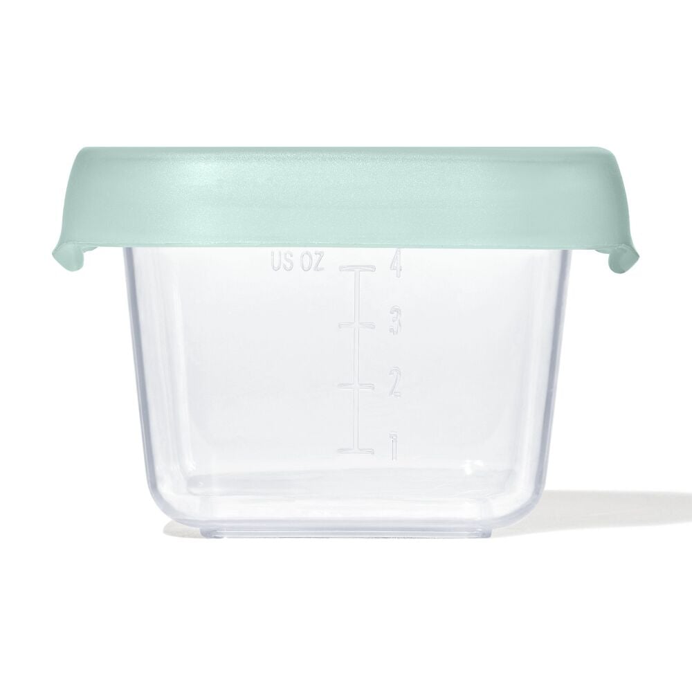 Baby Blocks Food Storage Containers (4 oz) - Opal D6