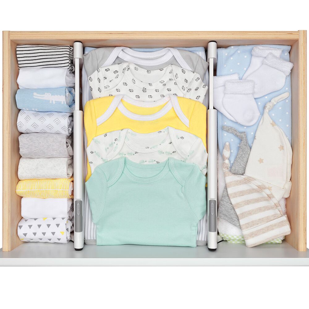 OXO TOT Expandable Dresser Drawer Divider - 4 Pack M5