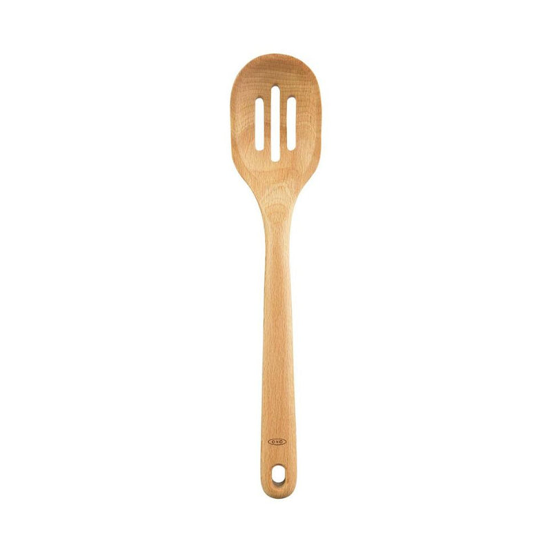 Wooden Slotted Spoon O7