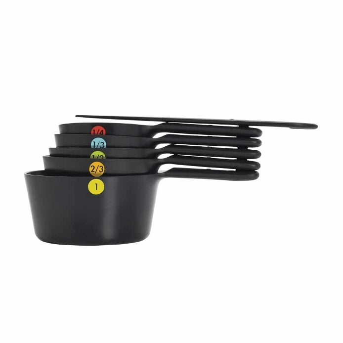 6 Piece Plastic Measuring Cups H7