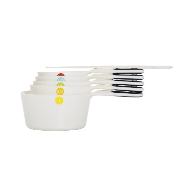 6 Piece Plastic Measuring Cups H7