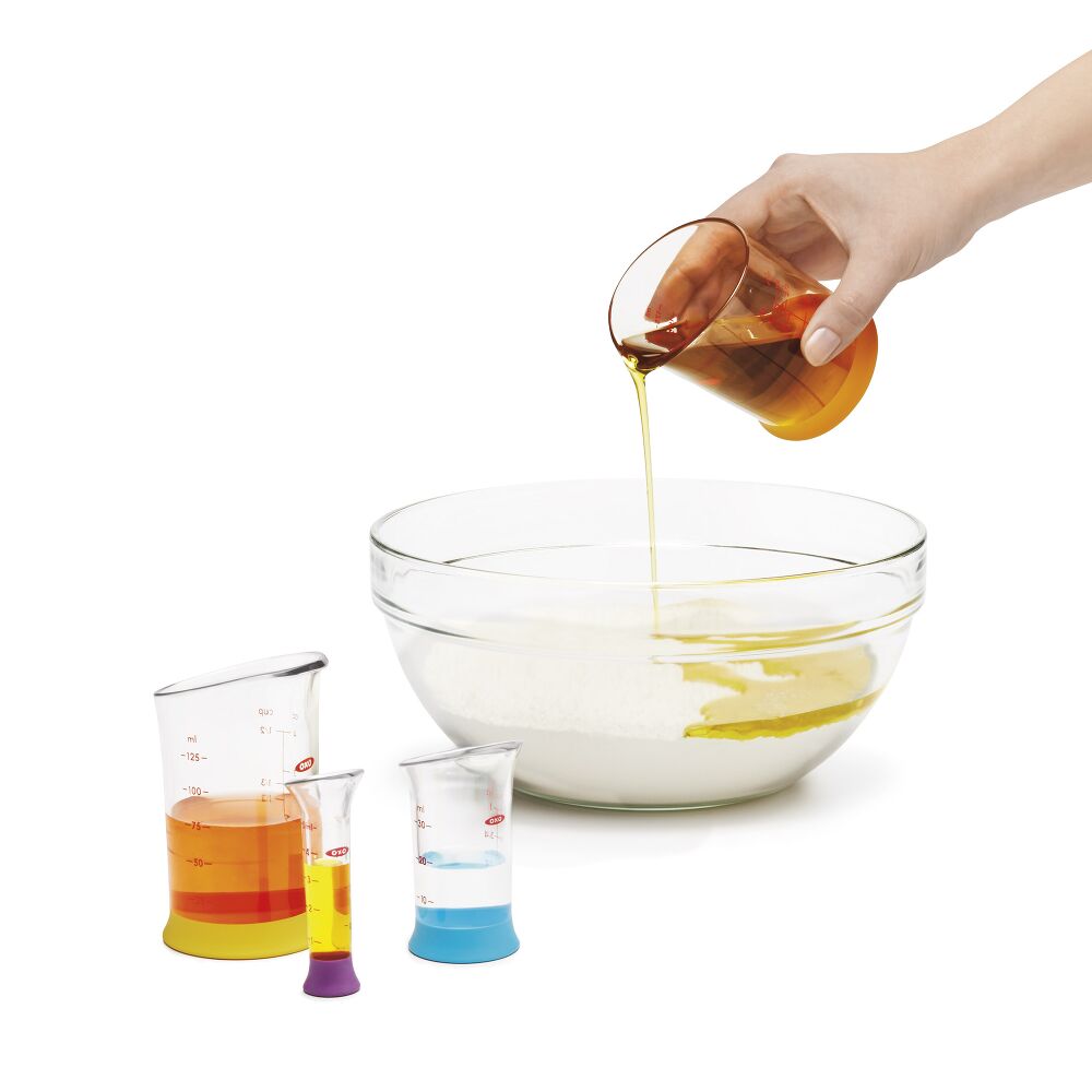 7 Piece Liquid Measuring Beaker Set X4