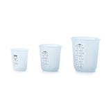 3 Piece Squeeze & Pour Silicone Measuring Cup Set P0