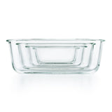 Smart Seal 3.5 Cup Glass Rectangle Container - Teal A5