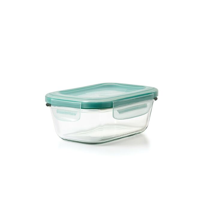 OXO Good Grips 1.6 Cup Smart Seal Glass Rectangle Container T2