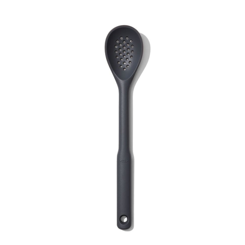 OXO Good Grips Silicone Slotted Spoon - Peppercorn H8