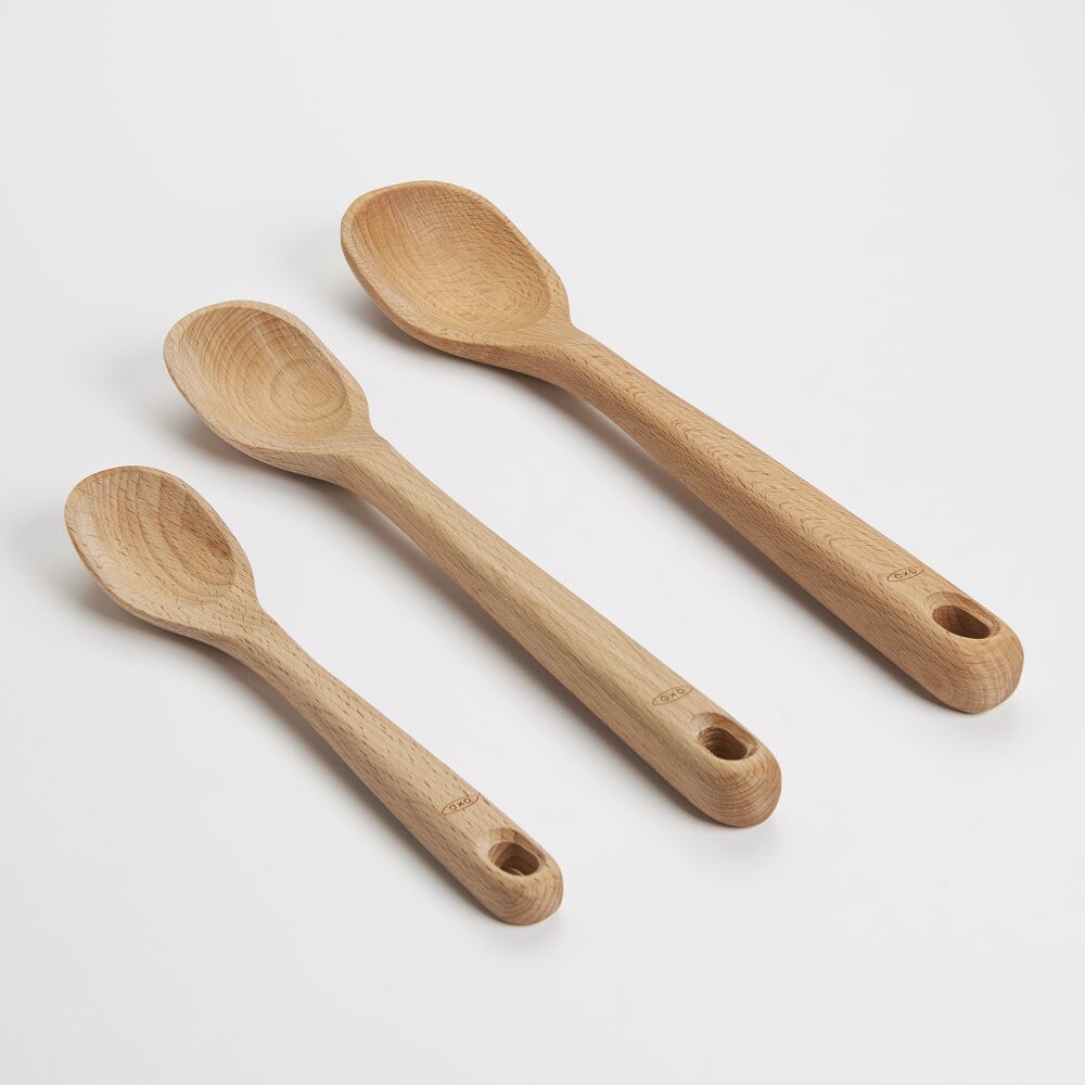 3 Piece Wooden Spoon Set J6