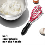 2 Pc Silicone Whisk Set V9