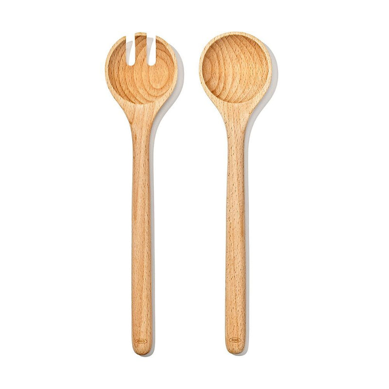 Beechwood Salad Servers – 2-Piece Set V5