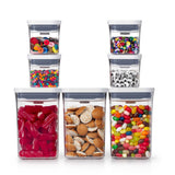 POP 4-Piece Mini Container Set & 3-Piece POP Container Value Set Bundle Z5