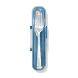 Prep & Go Stainless Steel Utensils With Case - Ocean Blue U3